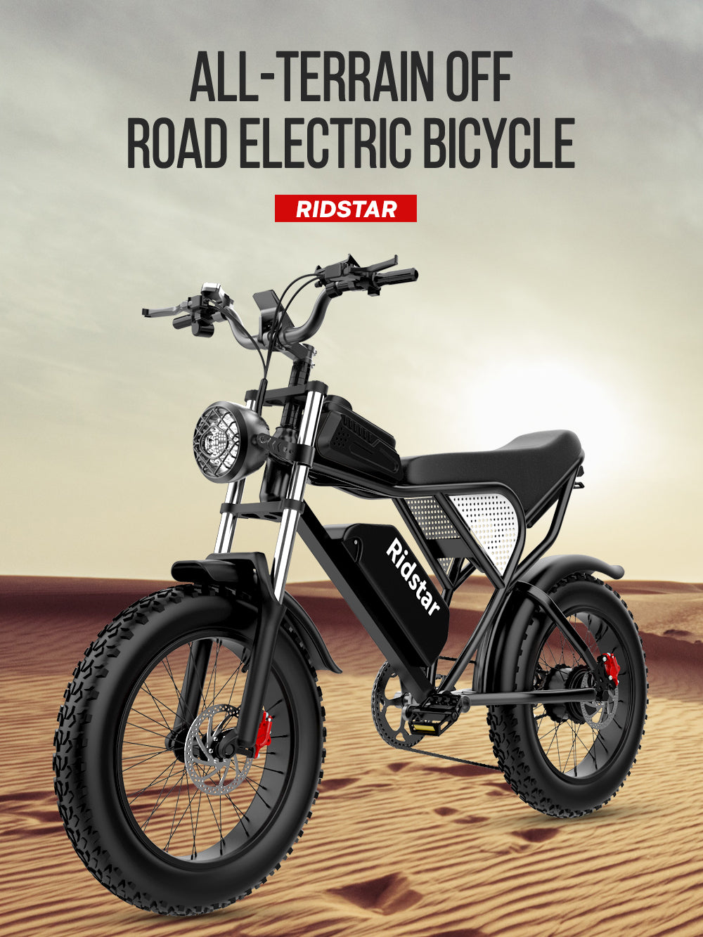 Ridstar Q20Pro 2000W Fat Tire Electric Bicycle – Ridstar AU