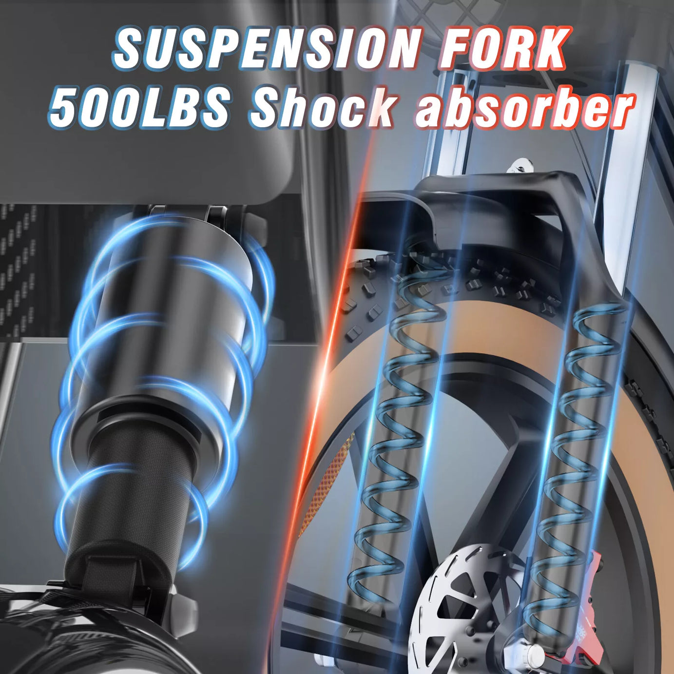 Ridstar® Q20 1500W 48V 20Ah Battery 20''Fat Tire Mountain Electric Bike for Adult